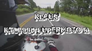 preview picture of video 'Os 7 pecados capitais de curvar em Morungaba - Klaus KTM 990 Supermoto R KTM 990 SMR'