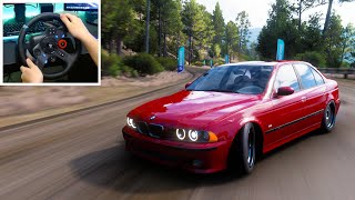 BMW E39 M5 Drifting  - Forza Horizon 5 | Logitech G29 [4K]