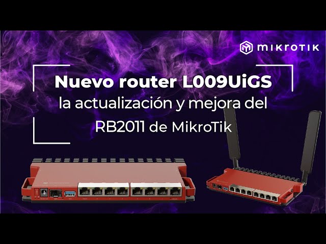 Vídeo relacionado con Mikrotik L009uigS-2haxD-In Router Wireless Gigabit Ethernet Banda Singola [2.4 Ghz] Rosso (mikrotik L009 8 Port Poe Wifi 6 High Performance Router -