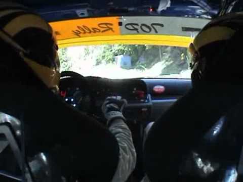 Cameracar Rally Torriglia 2011 Federici-Bardini Clio FA7 5°tempo assoluto