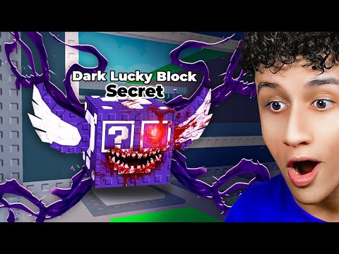 I Unlocked The DARK Lucky Block!