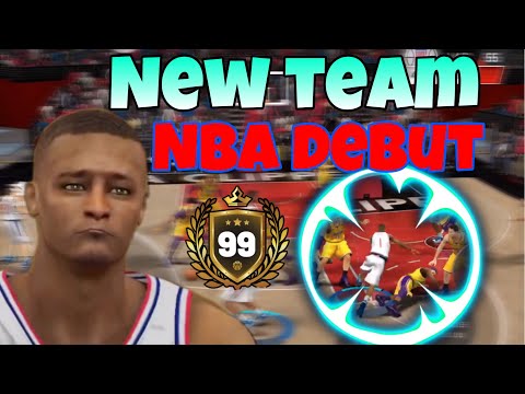 Nba Debut and New Team nba 2K20 mobile my career episode 1