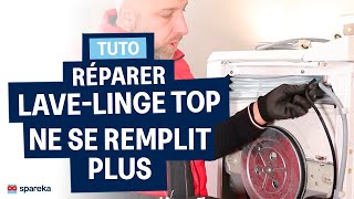 Lave-linge top ne se remplit plus : causes et solutions