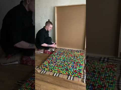 Creative Cat with Kubik Rubyk😏