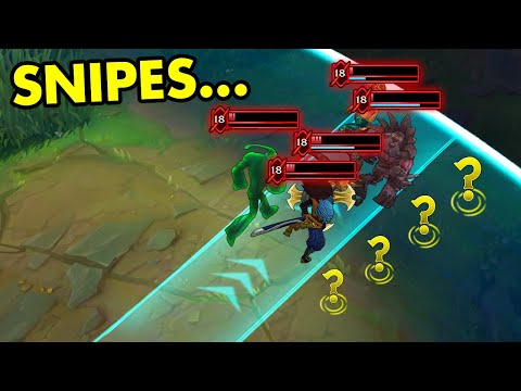 when you hit the cross map snipe...