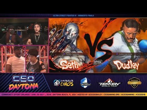 CEO 2018 USFIV - AB | Poongko (Seth) Vs. Rise | Smug (Dudley) Ultra Street Fighter IV Winners Finals