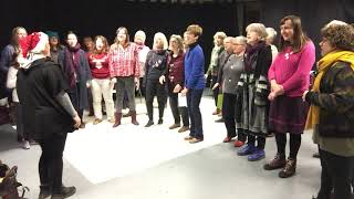 Christmas Scat from The Muppets Christmas Carol sung by Beccy Owen&#39;s Pop-Up Choir
