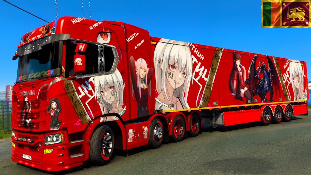 Ets2 Anime Skin Yakuza 22 1 43 Ets 2 Ets2 Anime Skin Yakuza 22 1 43 Ets 2