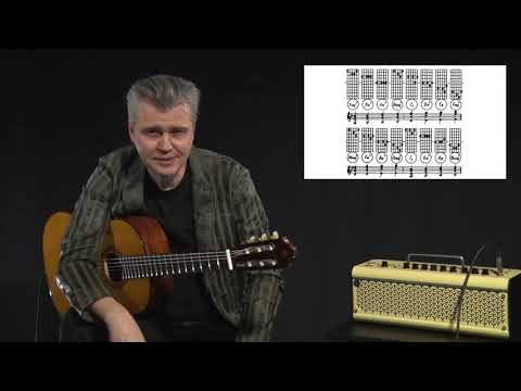 Техника джазового аккомпанемента на классической гитаре. Джазовая импровизация. Вебинар Виталия Кись