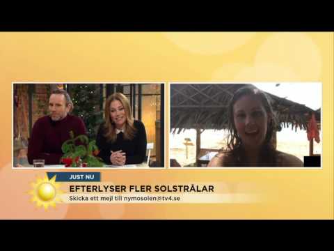 Maria Forsblom i Thailand "Letar nya solstrålar" - Nyhetsmorgon (TV4)