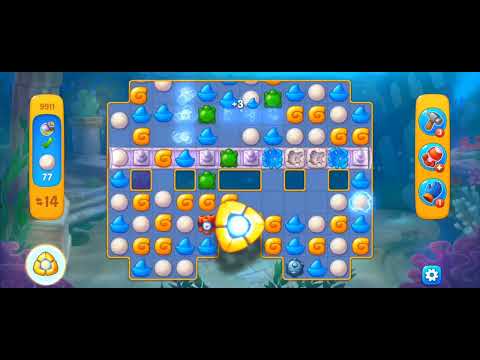 Fishdom Easy Level 9911 (with full horseshoe boosters) @choraelmin