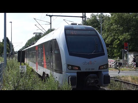 Abellio FLIRT 25 2301 komt aan op station Emmerich-Elten! (D)