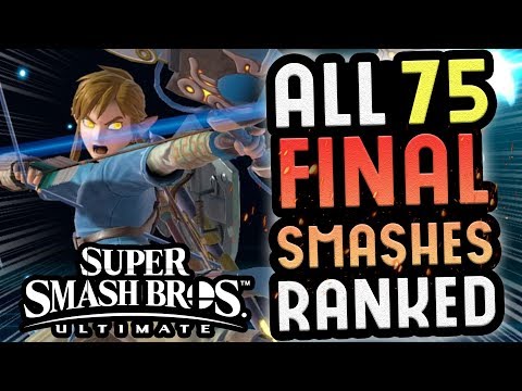 Ranking ALL 75 Final Smashes in Super Smash Bros. Ultimate Video