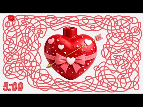 💘🍫 5 Minute Valentine’s Day Timer Bomb  - HEART BOMB⏳💥