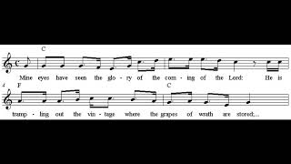 [United States] Battle hymn of the Republic (Recorder)