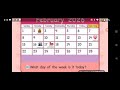 FEB 28 2026 CALENDAR STARFALL