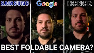 HONOR Magic V3 vs Pixel 9 Pro Fold vs Galaxy Z Fold 6 Camera Comparison