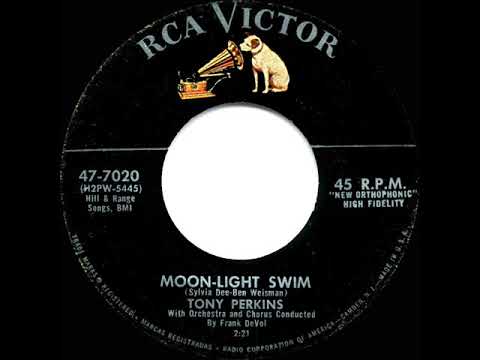1957 HITS ARCHIVE: Moonlight Swim - Tony Perkins