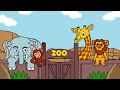 Canciones De La Escuela Vamos Al Zoológico Lyric Video