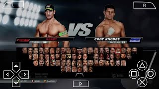 WWE 2K15 PSP MOBILE GAMEPLAY 