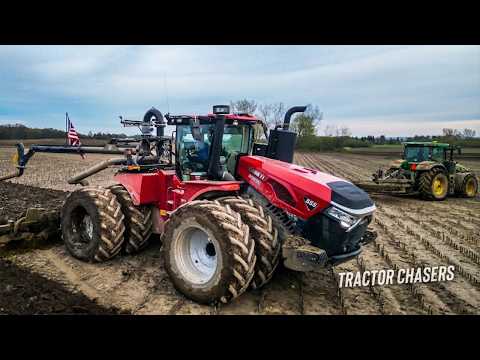 1.6 MILLION Gallons of Manure Spread in One Day! Case IH 555 Steiger Tractor