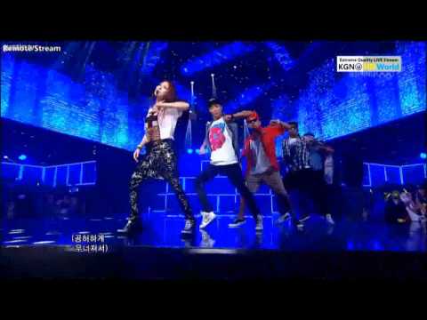 120812 SBS Inkigayo Only One BOA ft Enuhyuk