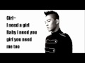 TaeYang- I Need A Girl English lyrics 
