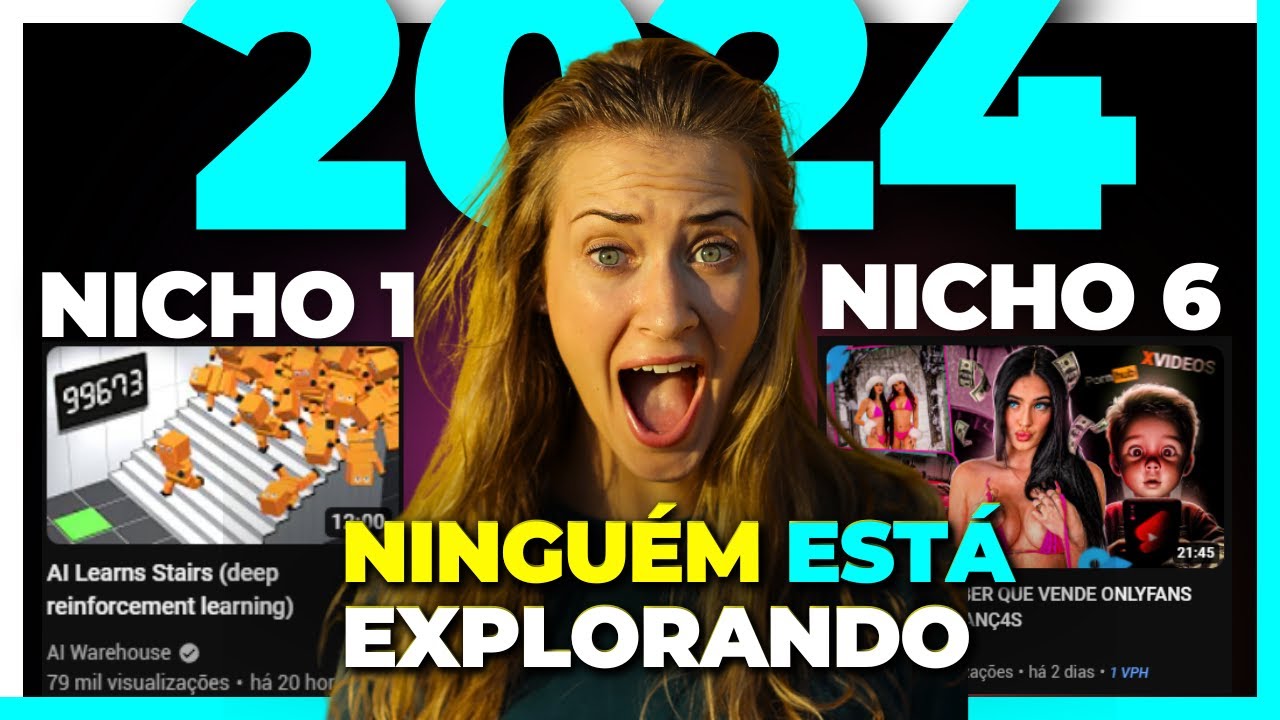 6 NICHOS DE CANAL DARK INEXPLORADOS EM 2024 (Seja o Primeiro)