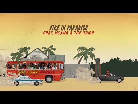 Skarra Mucci - Fire In Paradise Ft. Moana & the Tribe (Official Audio)