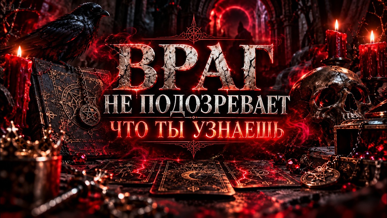 СЕКРЕТЫ ВРАГОВ  🕯️😈  ТАРО РАСКЛАД #таро #тароонлайн #раскладтаро