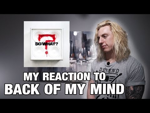 Metal Drummer Reacts: Back Of My Mind by While She Sleeps Video