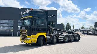 Camion syst&egrave;me de c&acirc;ble Scania R490 10X4 containersysteem 10X4 / 30-tonne system | Image 2 - Autoline