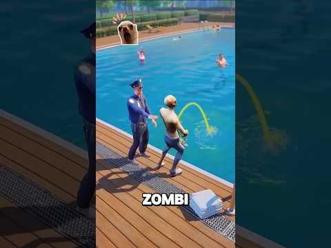 A zombie peed on me 😱