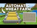 Auto Wheat Farm in Minecraft Bedrock 1.20 (MCPE/Xbox/PS4/Nintendo Switch/Windows10)