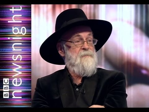 Sir Terry Pratchett talks about public attitudes to Alzheimer's - Newsnight