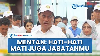 Sidak! Mentan Amran Copot 2 Pejabat Culas Sewakan Tanah Negara : Lahanmu Mati, Mati juga Jabatanmu