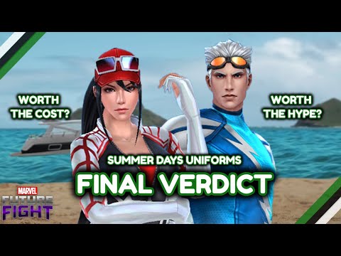 GAME CHANGING Uniforms!? (Summer Days PvE and PvP Breakdown) | Marvel Future Fight