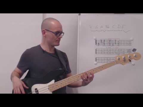 E-Bass Griffbrett lernen - Der Minikurs Griffbrettfreiheit Teil 2/4
