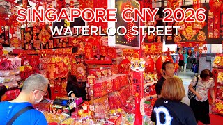 Singapore CNY 2026: Waterloo Street Market @ShineWalkingTour
