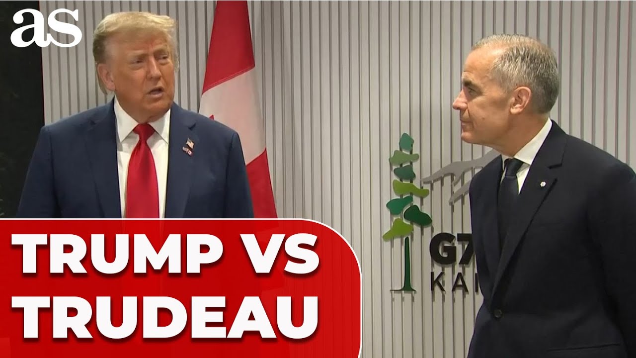 TRUMP hits TRUDEAU with PUBLIC JAB at G7 Summit in front of MARK CARNEY