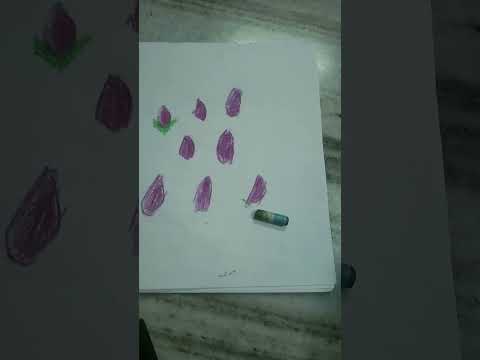 flower drawing #like #share #subscribe #art #drawing#DIY #flower #janisha #cute #❣️
