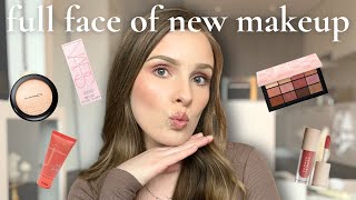 Full face of NEW MAKEUP | V-Day makeup look