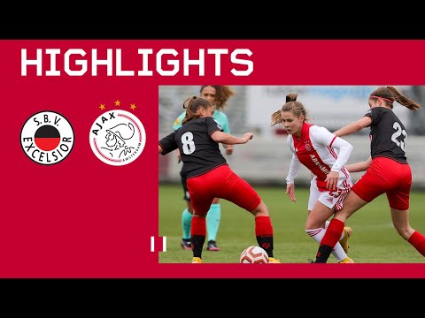 Wat een beauty! | Excelsior - Ajax Vrouwen | Highlights Eredivisie Vrouwen