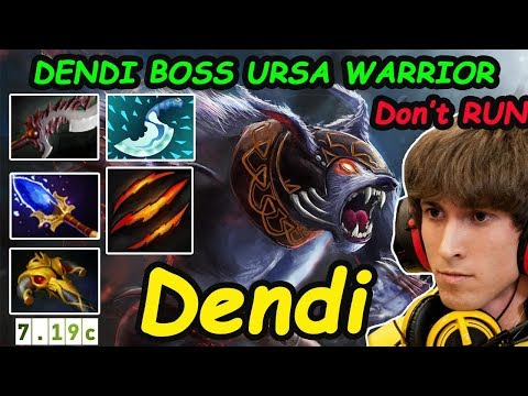 Dendi - INSANE [URSA WARRIOR] BEAST MODE vs Old Friend Odium.GeneRaL | Dota2 7.19c Rank