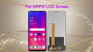 Wholesale LCD screen for OPPO A9 A11X display and touch screen digitizer assembly repairment youtube video