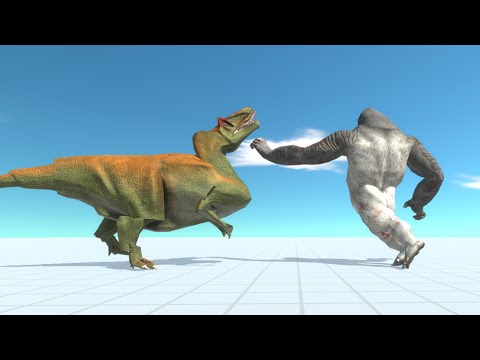 MASSIVE ALLOSAURUS vs EVERY UNIT - Animal Revolt Battle Simulator