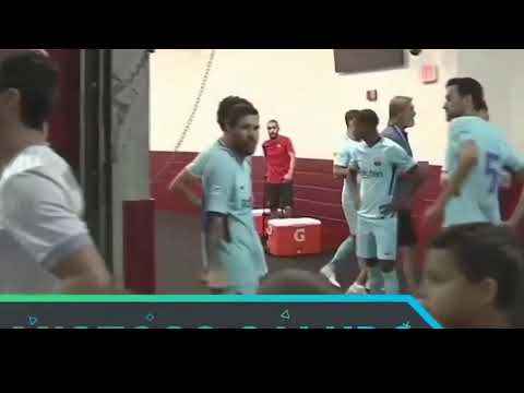 Messi Neymar and Pogba funny moments ❤