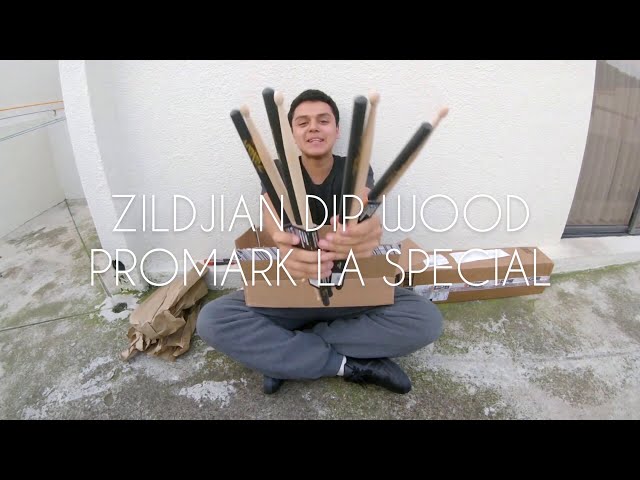 Vídeo relacionado con ZILDJIAN Z5BCGN-ZC baqueta batería 5B DIP Serie hickory negro
