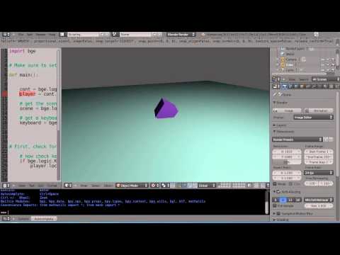 Blender 2.6 Tutorial Python Game Engine Programming