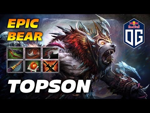 TOPSON URSA - EPIC BEAR - Dota 2 Pro Gameplay